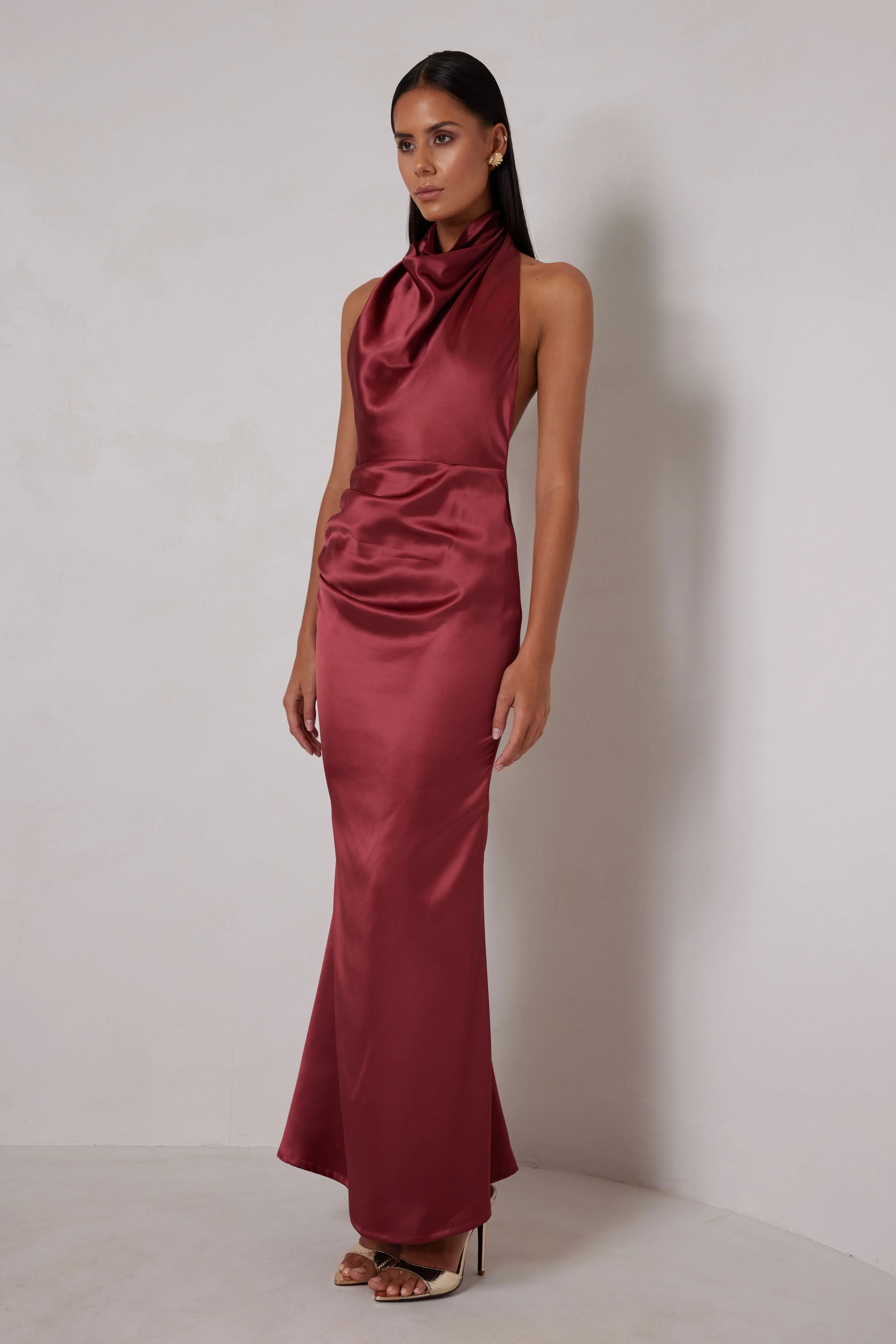 Yvette Dress - Rust - Image 3
