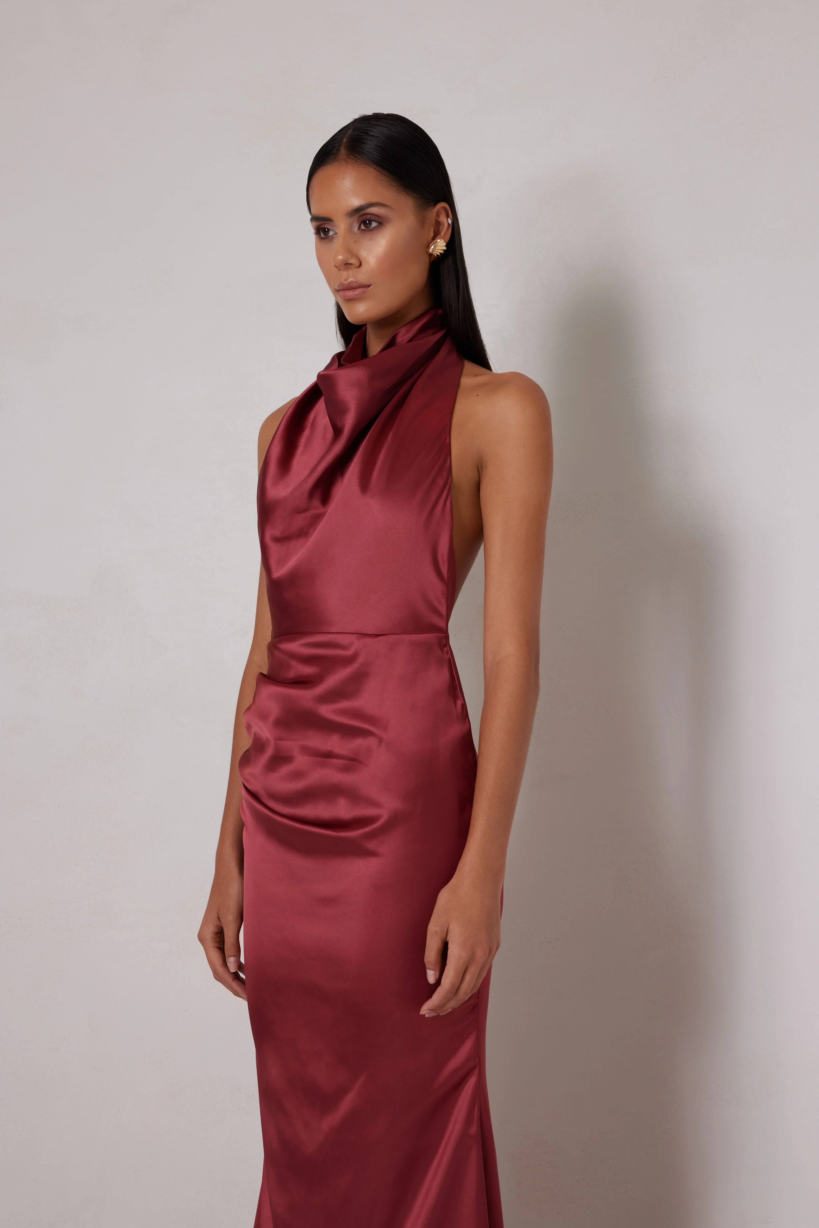 Yvette Dress - Rust - Image 4