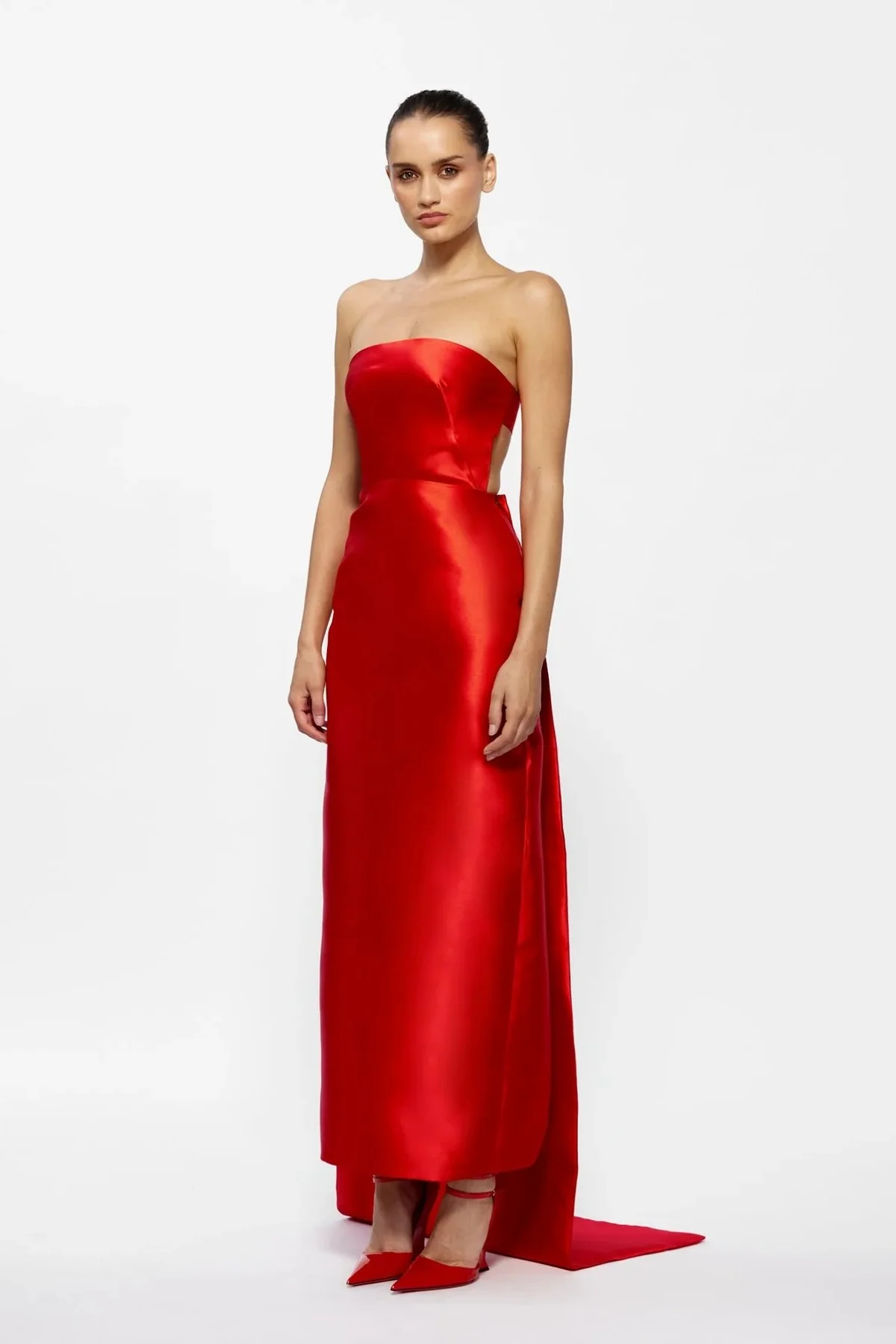 Zahara Dress - Red - Image 3