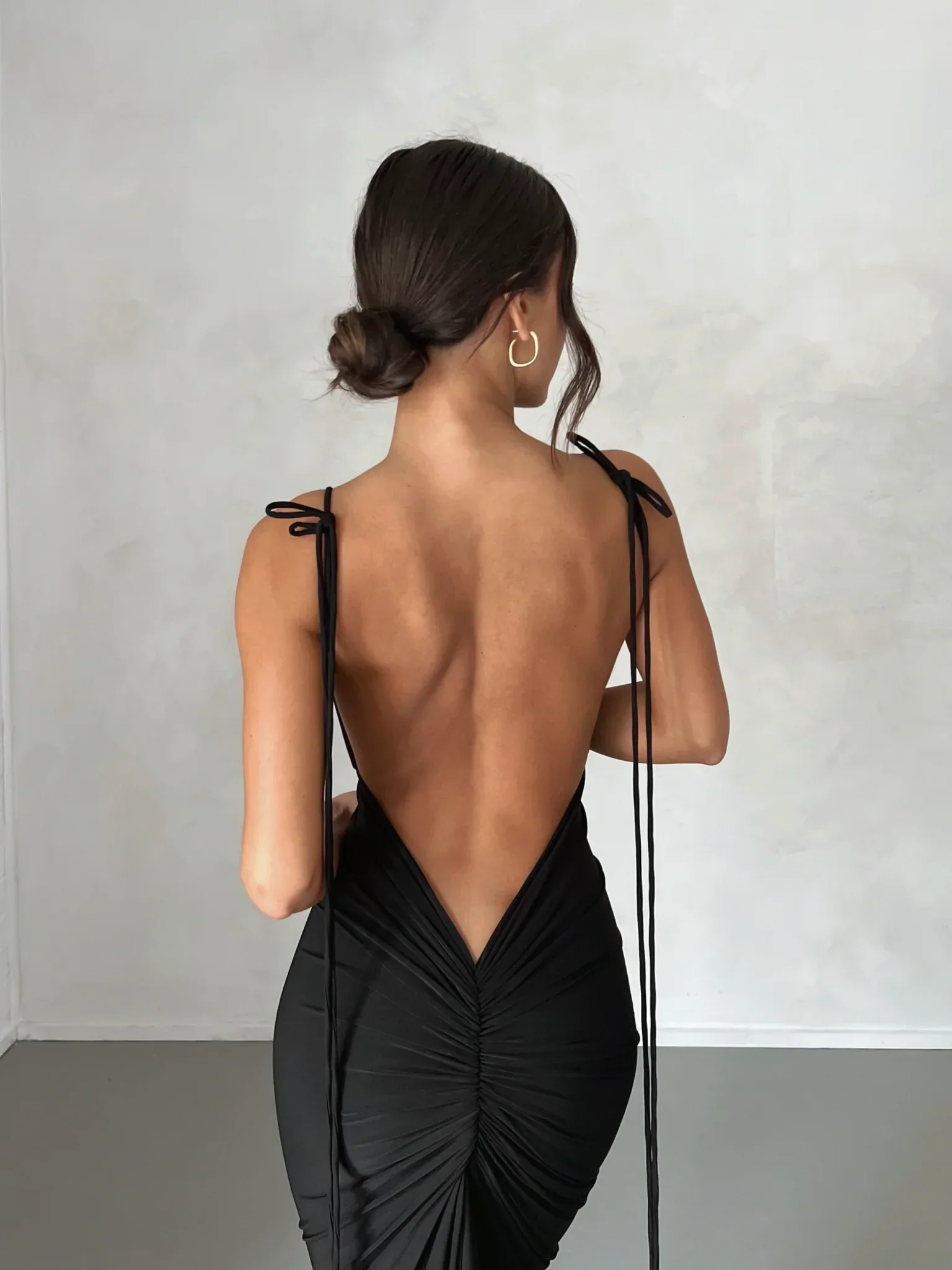 Zahara Gown - Black - Image 3