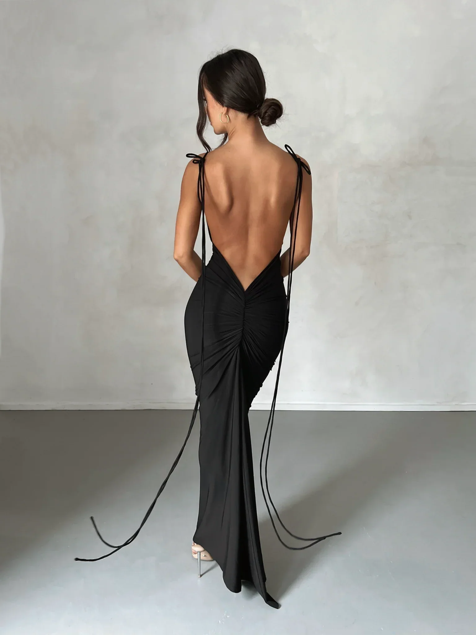 Zahara Gown - Black - Image 4