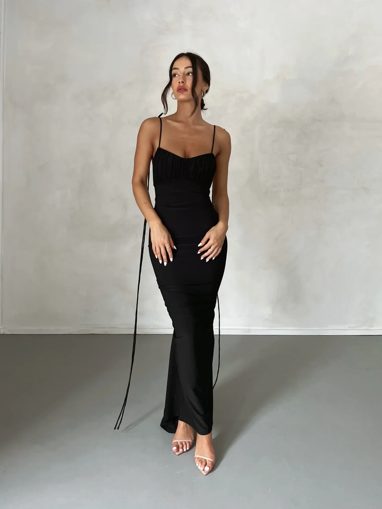 Zahara Gown - Black - Image 5