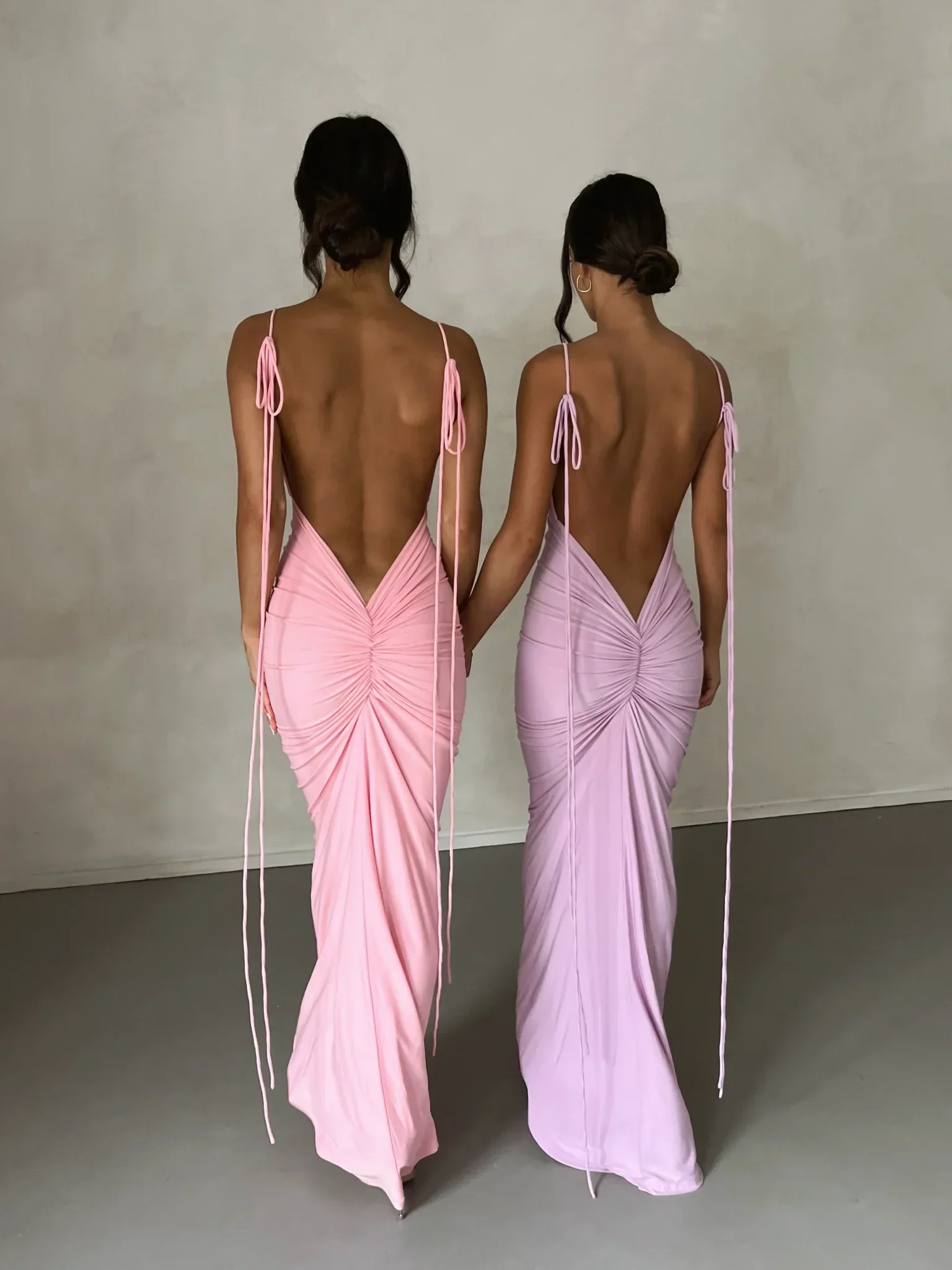 Zahara Gown - Pastel Pink - Image 5