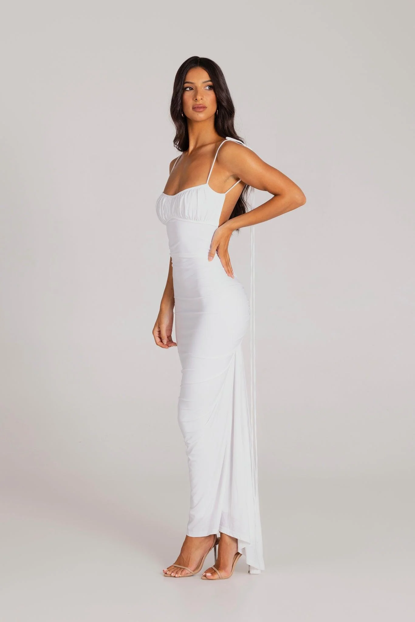 Zahara Gown - White - Image 7