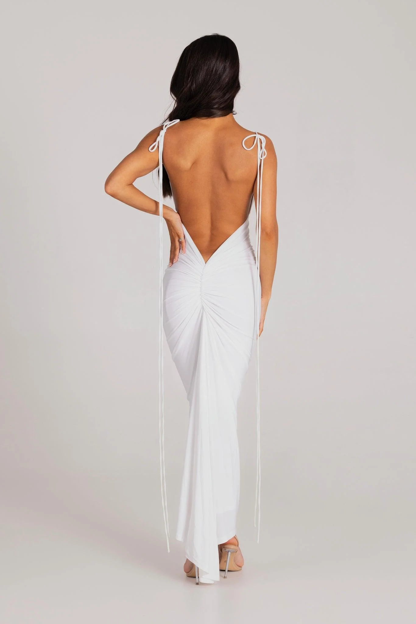 Zahara Gown - White - Image 8