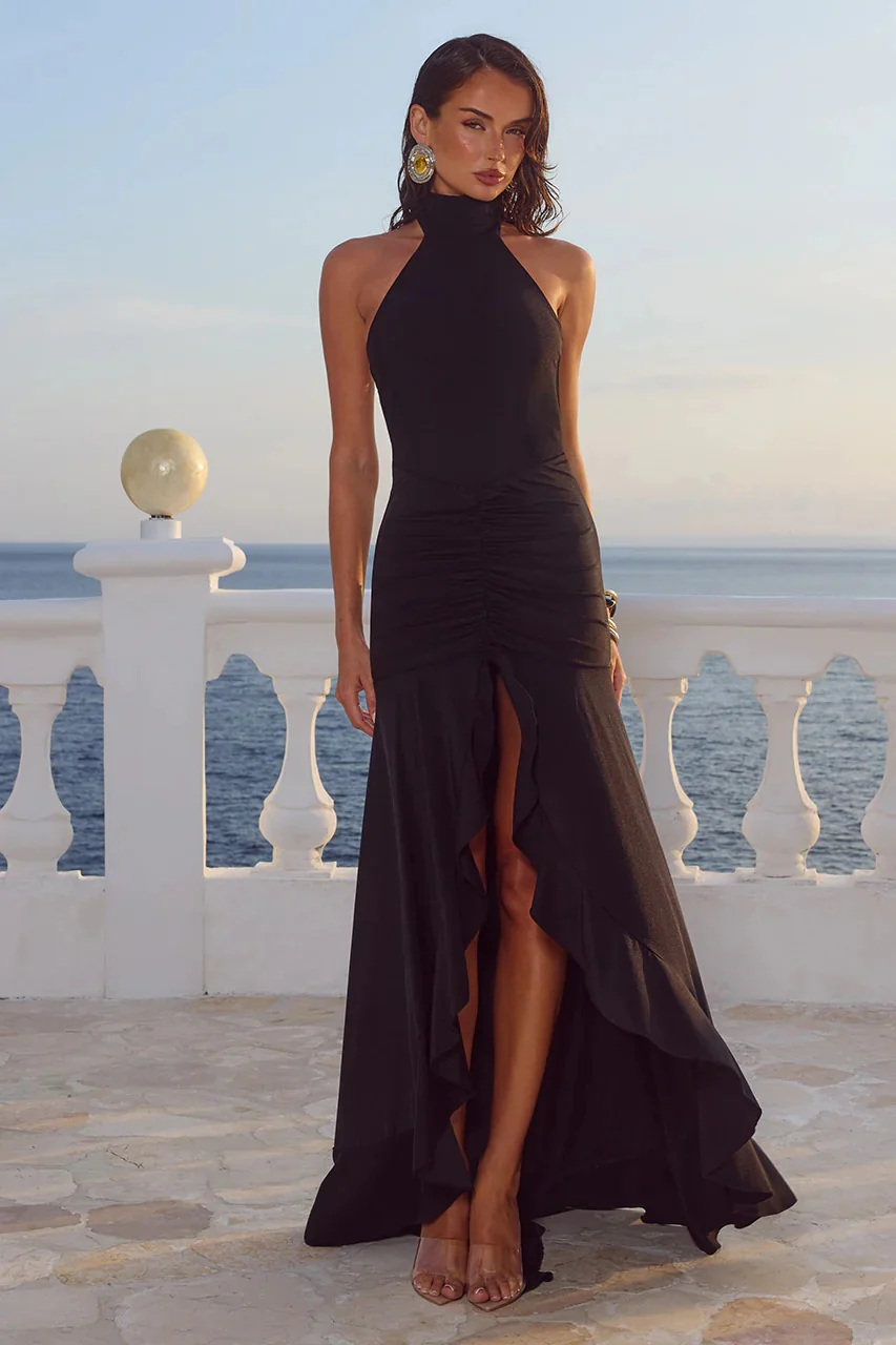 Zelma Maxi Dress - Black - Image 2