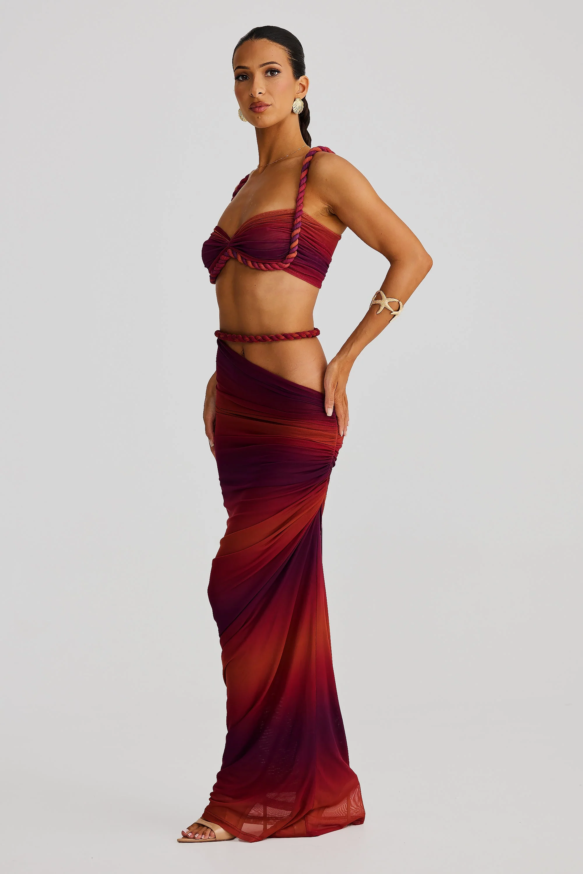 Zenaya Skirt - Sunset Ombre - Image 3