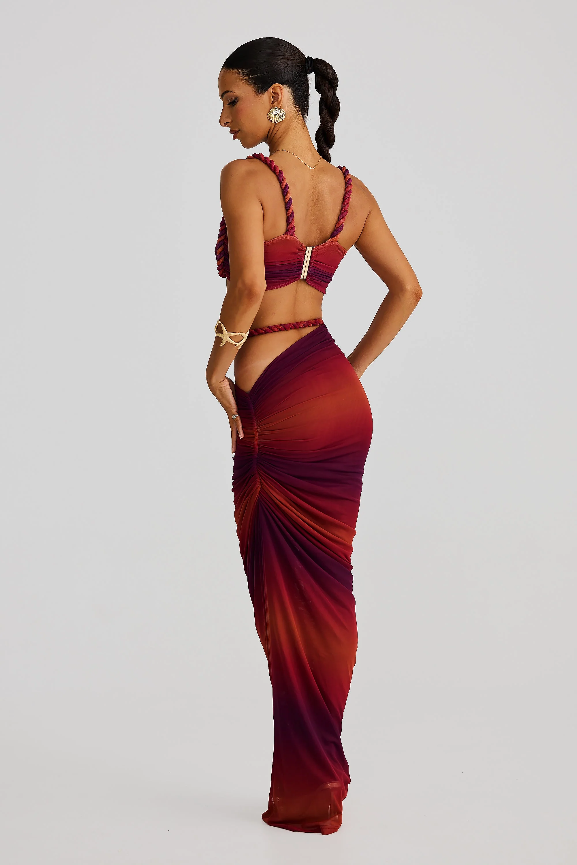 Zenaya Skirt - Sunset Ombre - Image 4
