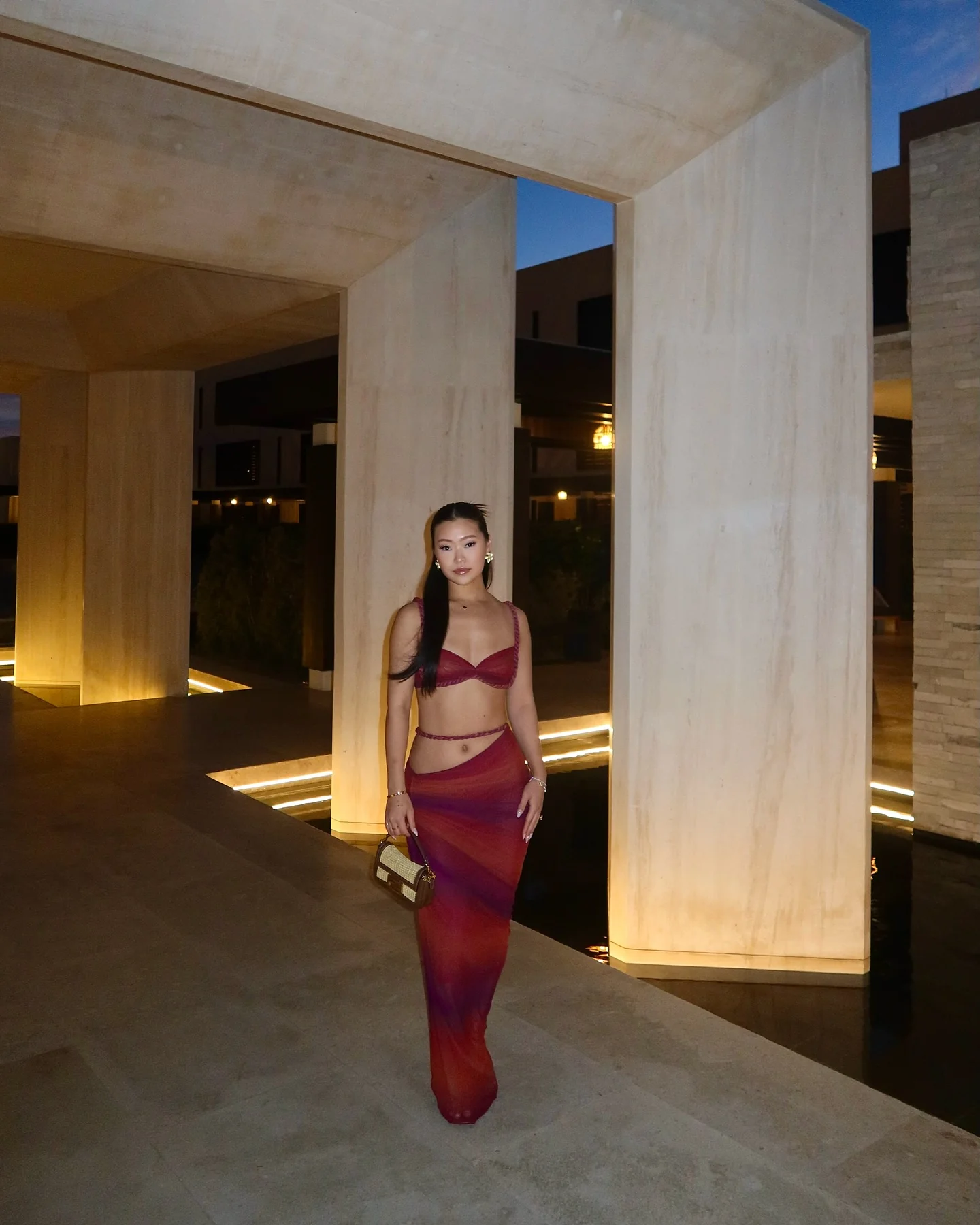 Zenaya Skirt - Sunset Ombre - Image 5