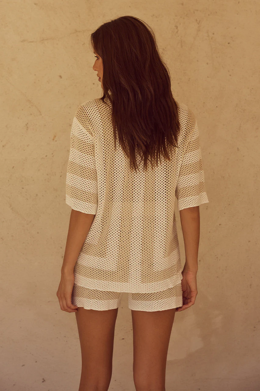 Ziggy Short - White/Sand - Image 2