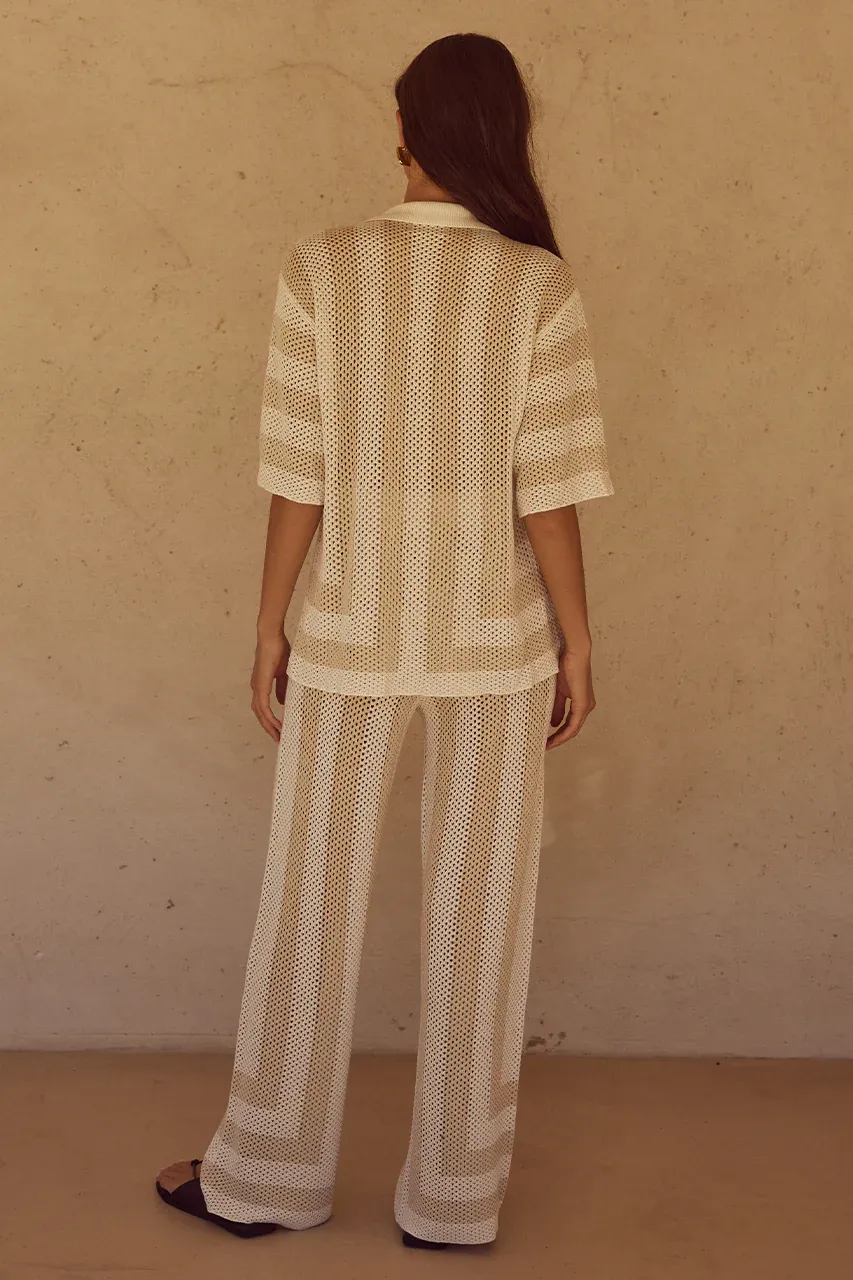 Ziggy Pant - White/Sand - Image 2